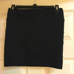 Black Nollie Mini Skirt